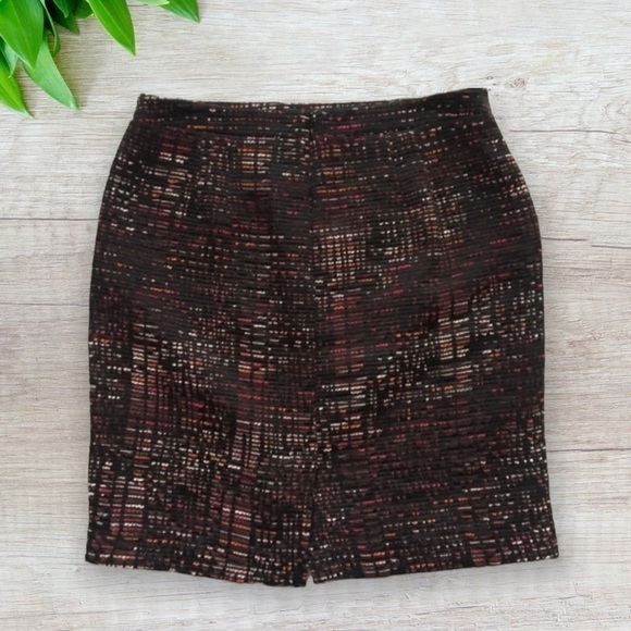 Loft textured multicolored tweed black pencil skirt *shop@iamwarrior - Picture 4 of 8